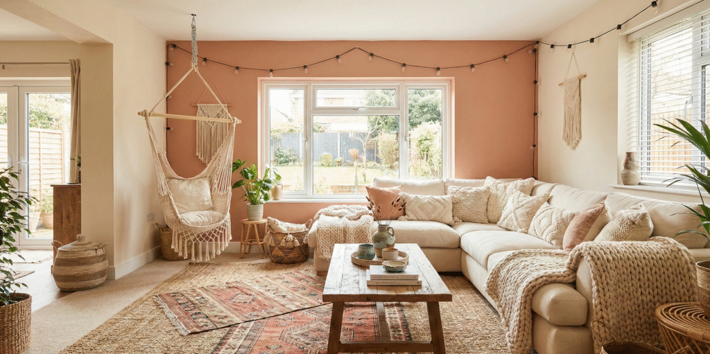 airbnb temático boho chic natural