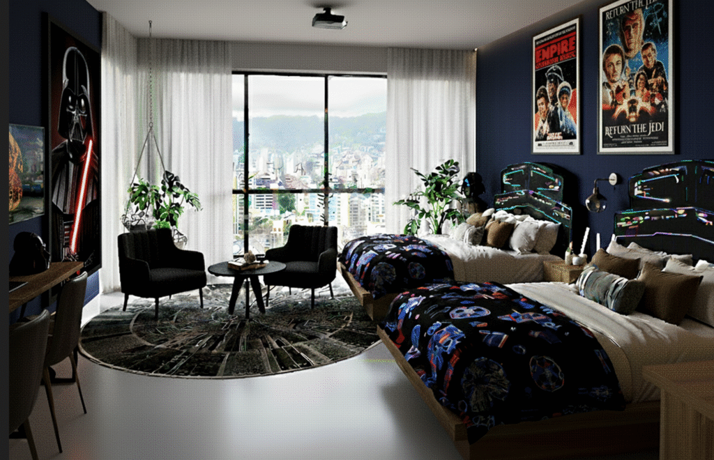 habitación temática star wars