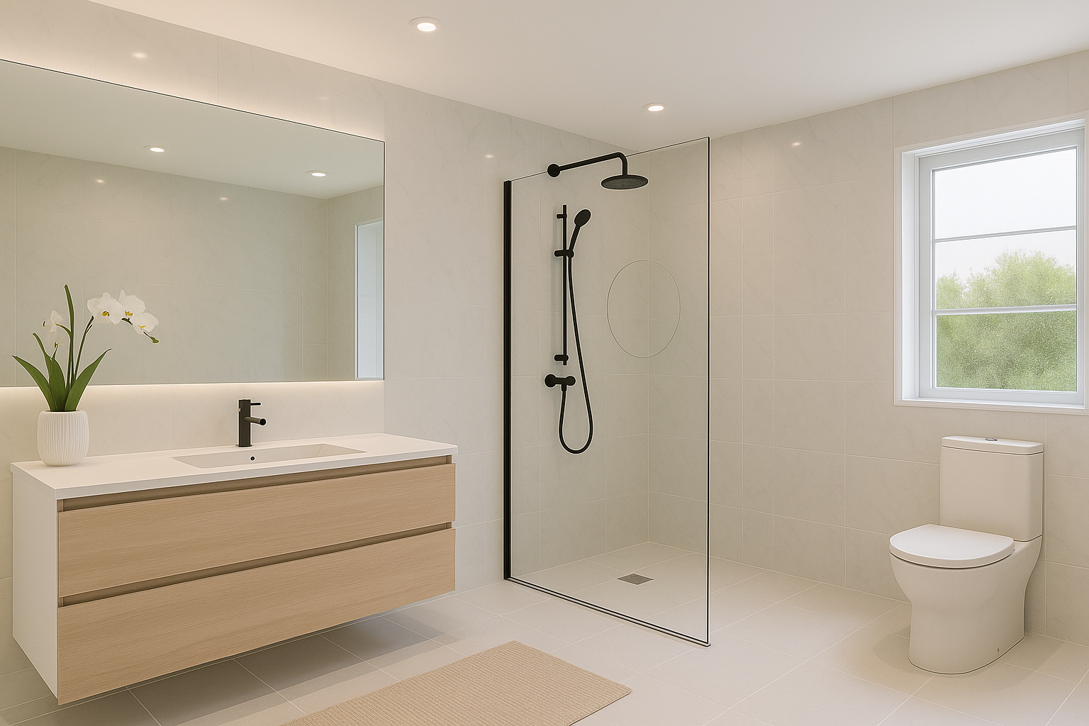 Baño blanco Airbnb: ideas para crear un baño luminoso, moderno y perfecto para tus huéspedes